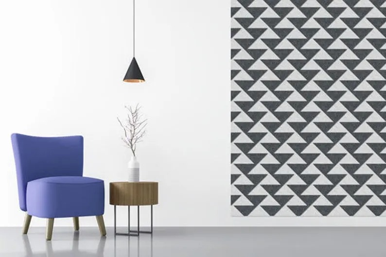 Geotextilplatte aus grauem Polyesterfilz