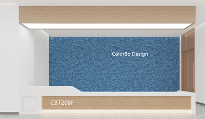 CBT208F Schallabsorbierende PET-Decken-Akustikplatten aus Polyester